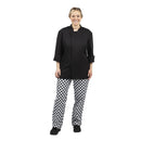 Whites Unisex Atlanta Chef Jacket Noir Téflon Taille XL