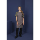 Southside Cotton Canvas Bib Apron Washed Grey