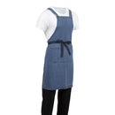 Southside Denim Bib Apron Light Blue