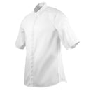 Southside Band Collar Chefs Jacket Blanc Taille XL