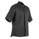 Southside Band Collar Chefs Jacket Black Size M