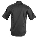 Southside Band Collar Chefs Jacket Noir Taille XL