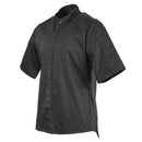 Southside Band Collar Chefs Jacket Black Size L
