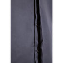 Southside Band Collar Chefs Jacket Charbon Taille M