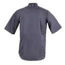 Southside Band Collar Chefs Jacket Charcoal Size XL