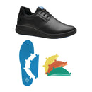 WearerTech Relieve Chaussure Noir/Noir avec Semelle Intérieure Modulaire Taille 37