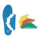 WearerTech Vitalise Slip-On-Schuh, Schwarz/Schwarz, mit modularer Innensohle, Größe 41