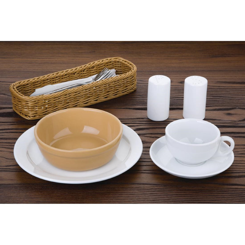 Runde Kuchenschalen aus Steingut von Olympia, 156 mm, 6 Stück