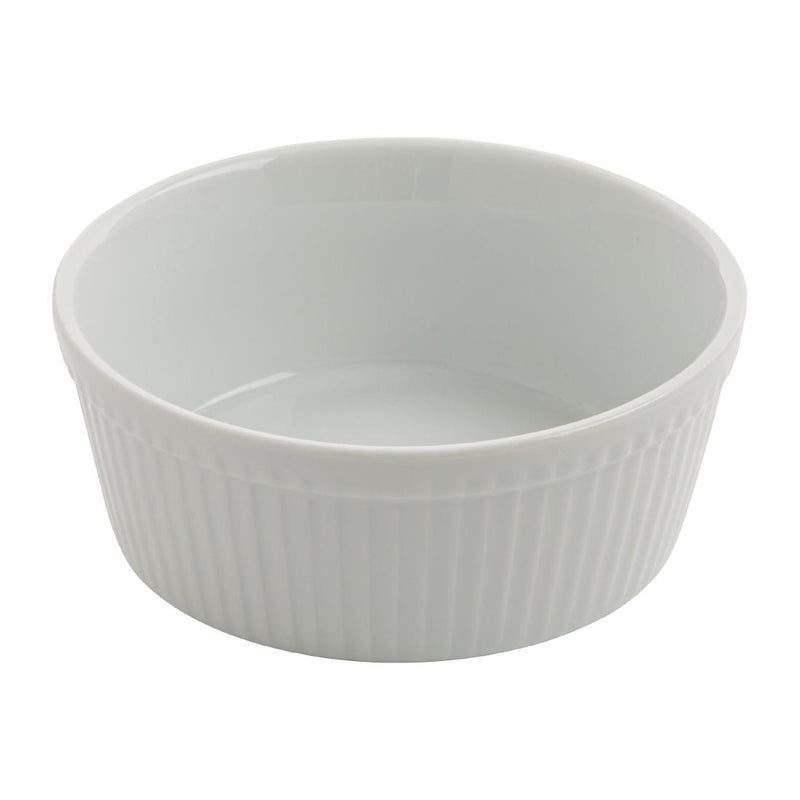 Olympia Whiteware Round Pie Dishes 134mm (Pack of 6)