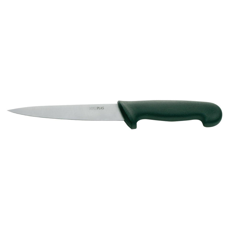 Hygiplas 7-teiliges Messer-Starter-Set mit 26,5 cm Kochmesser und Rolltasche