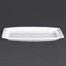 Olympia Whiteware Rechteckige Teller 320 mm (6er-Pack)