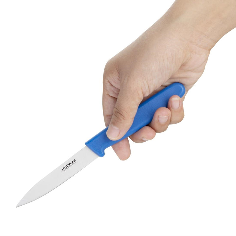 Hygiplas Schälmesser Blau 7,5cm