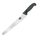 Victorinox Gebäckmesser mit gezahnter gebogener Klinge, 25,5 cm
