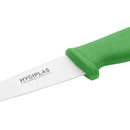 Hygiplas Paring Knife Green 9cm