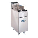 Imperial Twin Tank Twin Basket Free Standing Natural Gas Fryer IFS-2525