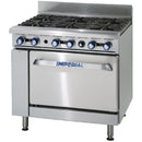 Imperial 6 Burner Propane Gas Oven Range IR6-P