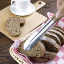 Farbcodierte braune Servierzange von Hygiplas, 300 mm