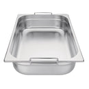 Vogue Stainless Steel 1/1 Gastronorm Tray With Handles 100mm