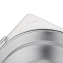 Vogue Stainless Steel 1/1 Gastronorm Tray With Handles 100mm