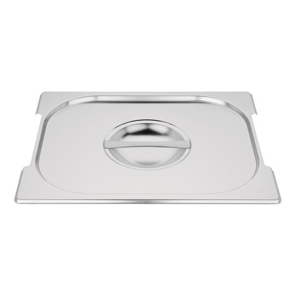 Vogue Edelstahl-Tablettdeckel mit 1/2-Gastronorm-Griff