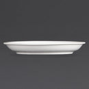 Olympia Whiteware Cappuccino Saucers 160mm (Pack of 12)