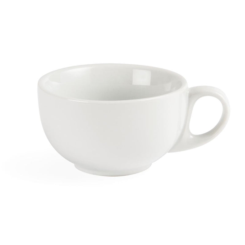 Olympia Whiteware Cappuccino Cups 200ml 7oz (Pack of 12)