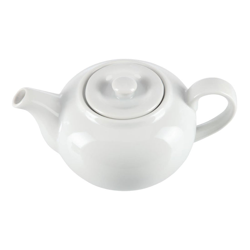 Olympia Whiteware Teekannen, 852 ml, 4 Stück
