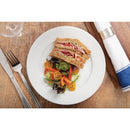 Olympia Whiteware Teller mit breitem Rand, 230 mm, 12 Stück