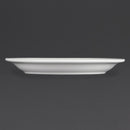Olympia Whiteware Teller mit schmalem Rand, 202 mm, 12 Stück
