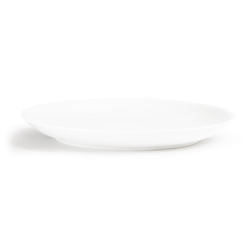 Olympia Whiteware 28cm Coupe Plates - (Pack of 6)