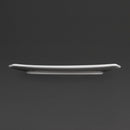 Olympia Whiteware Abgerundete, quadratische Teller, 270 mm, 6 Stück