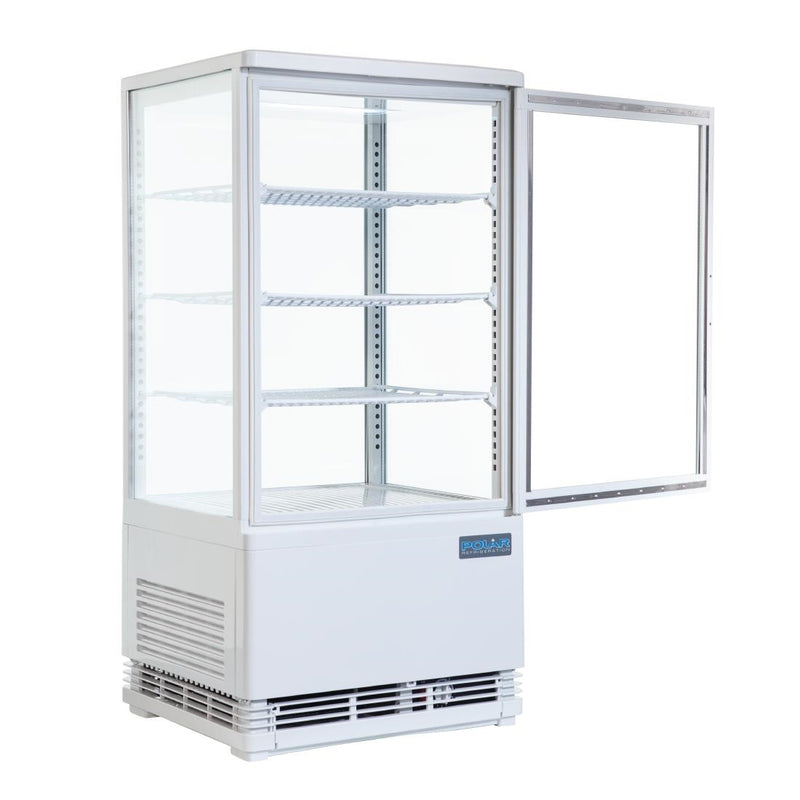 Polar C-Serie Display-Kühlschrank, 68 l, Weiß