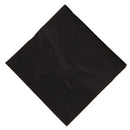Swantex Cocktailserviette, Schwarz, 25 x 25 cm, 2-lagig, 1/4-Faltung (2000 Stück)