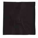 Swantex Cocktailserviette, Schwarz, 25 x 25 cm, 2-lagig, 1/4-Faltung (2000 Stück)