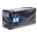 Swantex Cocktailserviette, Schwarz, 25 x 25 cm, 2-lagig, 1/4-Faltung (2000 Stück)