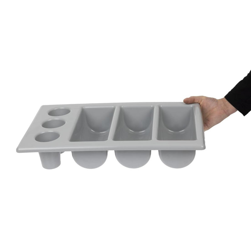 APS Stackable Plastic Cutlery Dispenser