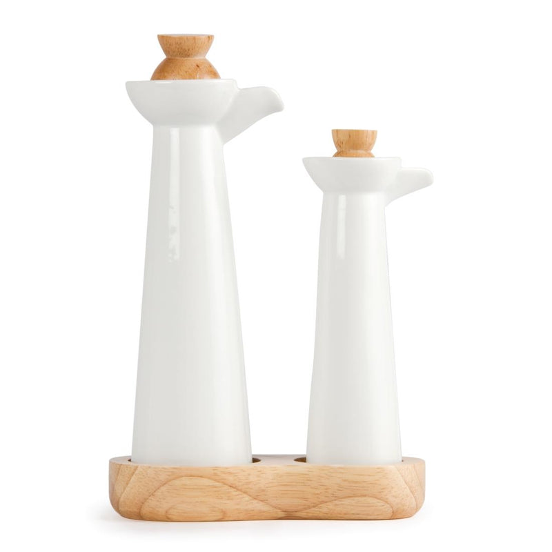 Olympia Whiteware Essig- und Öl-Set