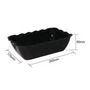 Olympia Kristallon Salad Crock 2Ltr Black