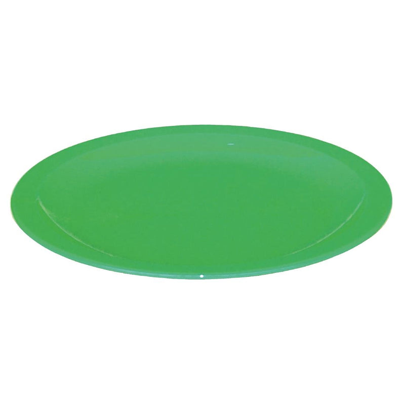Olympia Kristallon Polycarbonate Plates Green 172mm (Pack of 12)