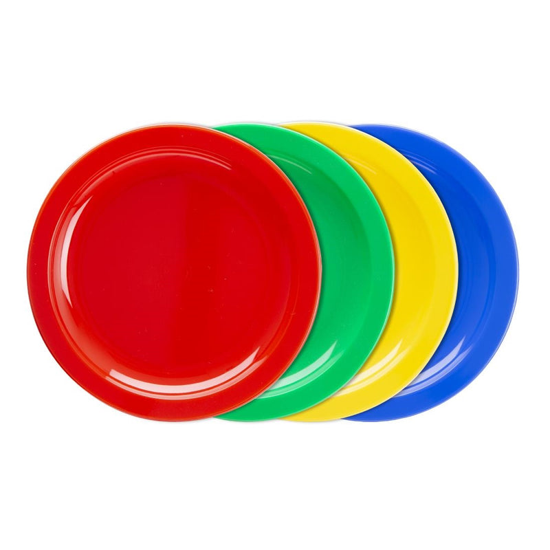 Olympia Kristallon Polycarbonate Plates Red 172mm (Pack of 12)