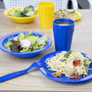 Olympia Kristallon Schüsseln aus Polycarbonat, Blau, 172 mm, 12 Stück