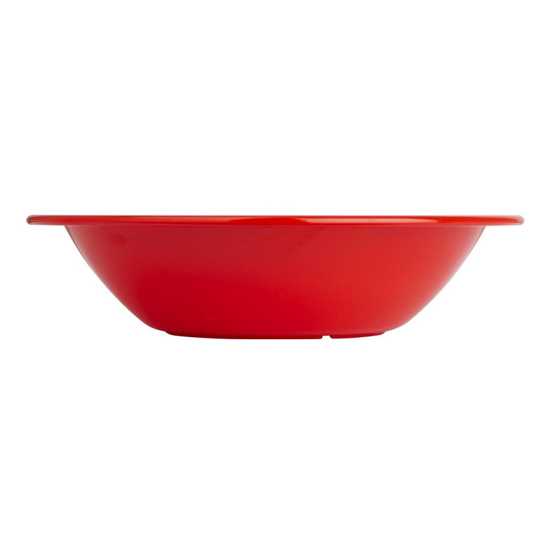 Olympia Kristallon Schüsseln aus Polycarbonat, Rot, 172 mm, 12 Stück