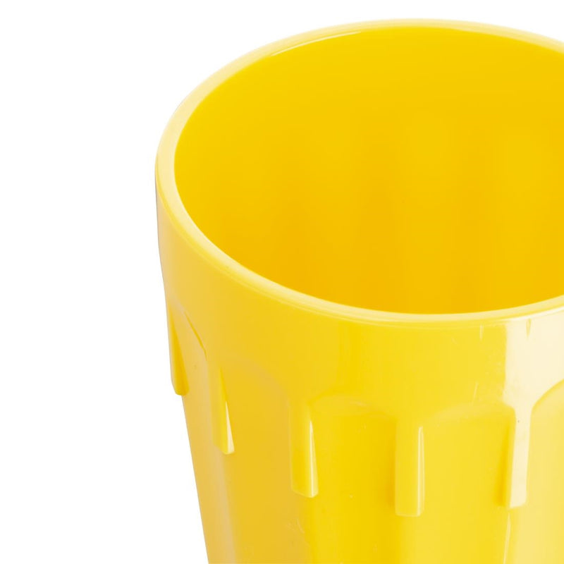 Olympia Kristallon Polycarbonate Tumblers Yellow 260ml (Pack of 12)