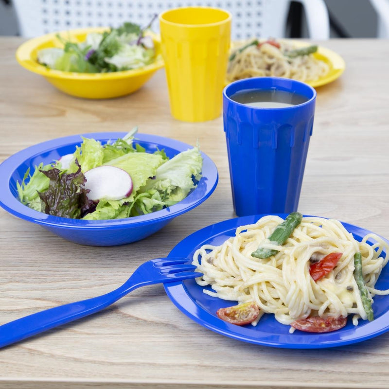 Olympia Kristallon Polycarbonate Tumblers Blue 260ml (Pack of 12)