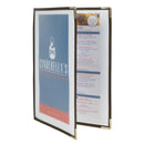 Protège-menu Securit Crystal Double Face A4 Double (Pack de 3)