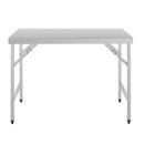 Vogue Edelstahl-Klapptisch 1200 mm