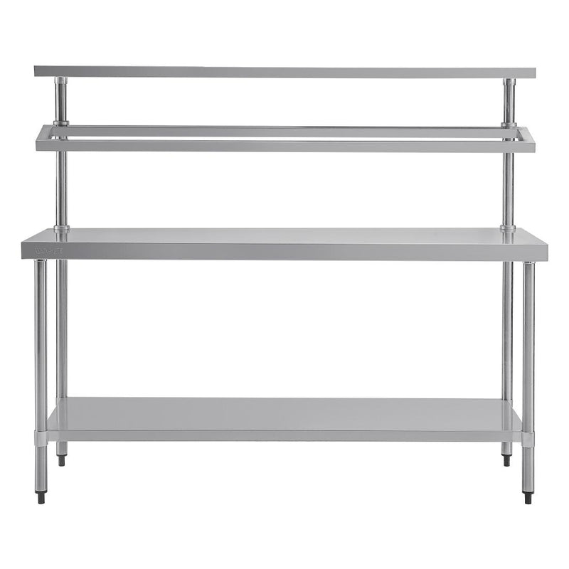 Vogue Stainless Steel Prep Station with Gantry Large 1800x600mm