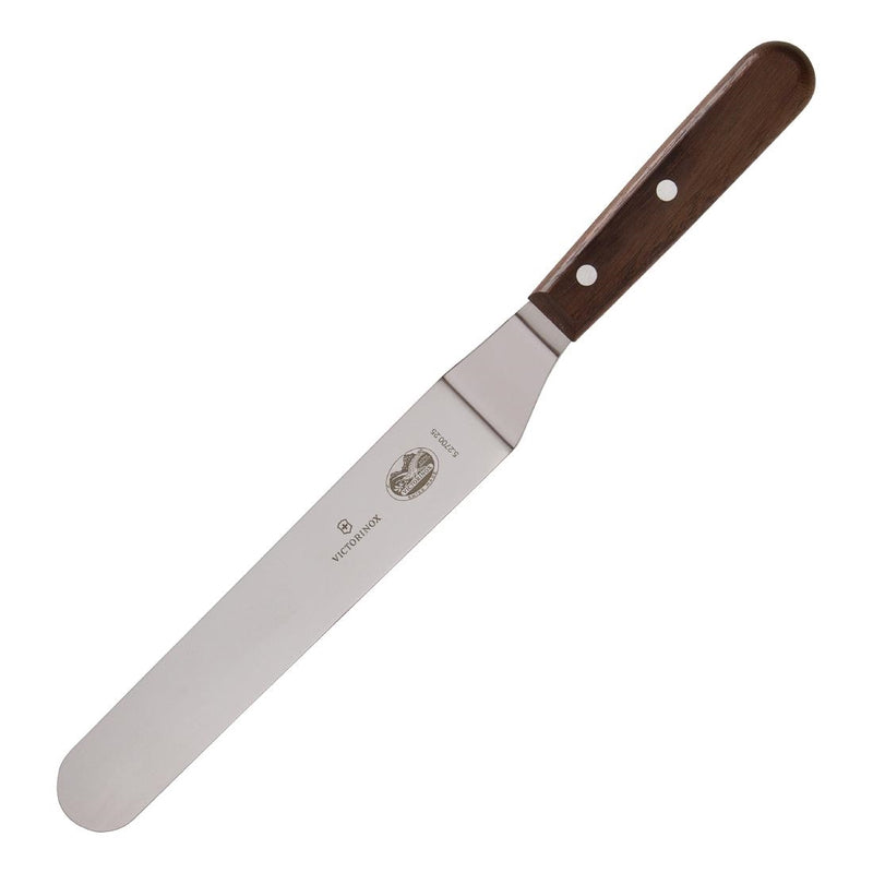 Victorinox abgewinkeltes Palettenmesser mit Holzgriff, 25,5 cm