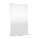 Olympia Upright Acrylic Menu Holder A4