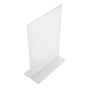 Olympia Upright Acrylic Menu Holder A4